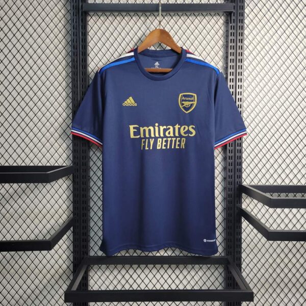 Camisa do Arsenal Azul Temporada 23/24 - Torcedor