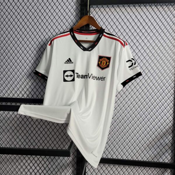 Camisa do Manchester United Branca Temporada 23/24 - Torcedor - Image 9