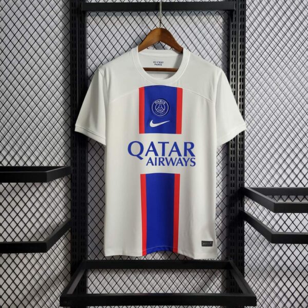 Camisa do PSG Branca Temporada 22/23 - Torcedor