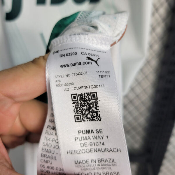 Camisa Palmeiras Branca Temporada 23/24 - Torcedor - Image 5