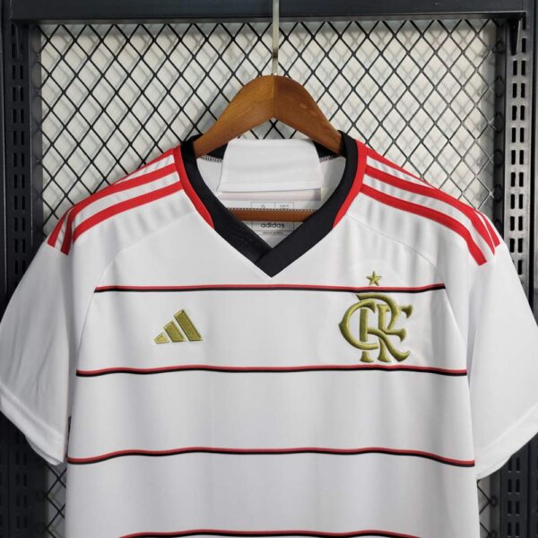 Camisa Flamengo Branca Temporada 23/24 - Torcedor - Image 6